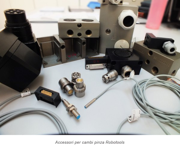 accessori Cambi pinza Robotools robotic devices